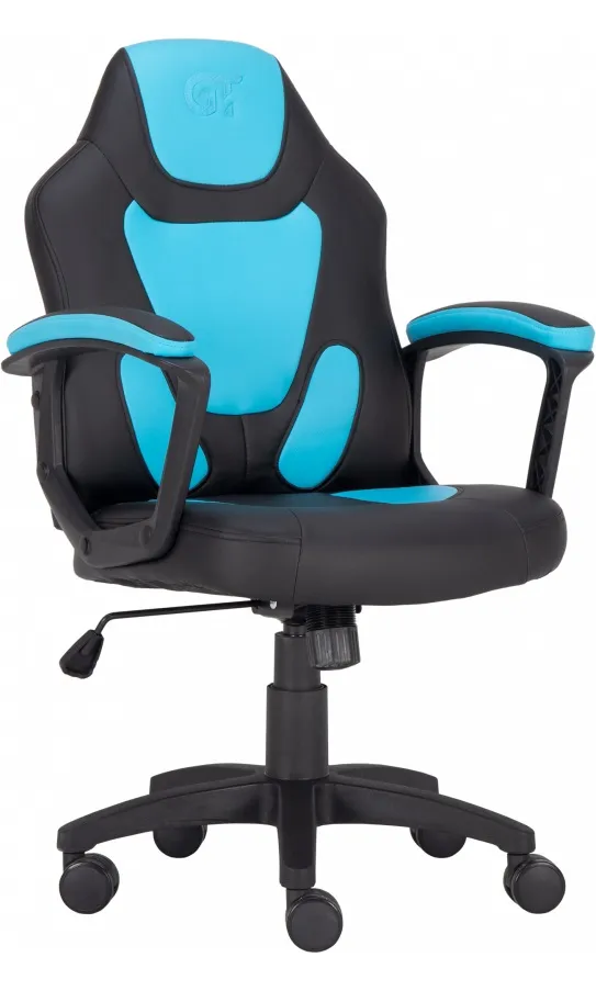 Фото - Кресло для геймеров GT Racer X-1414 Black/Light Blue (Kids)