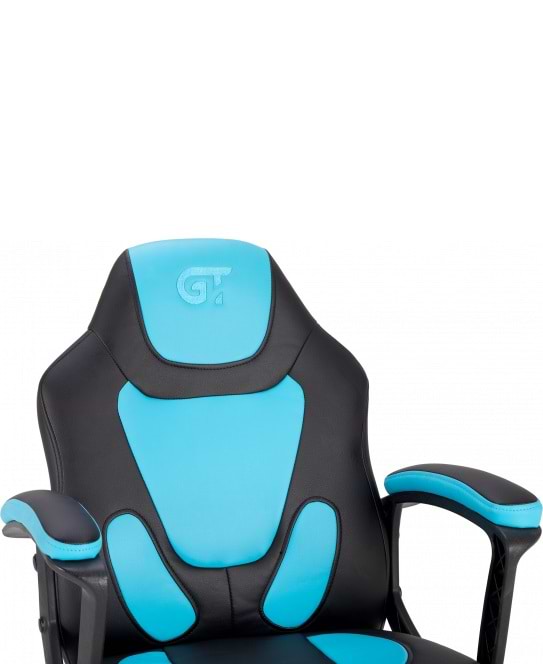 Фото - Кресло для геймеров GT Racer X-1414 Black/Light Blue (Kids)
