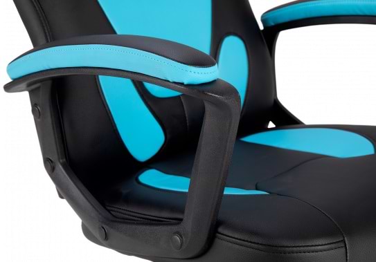 Фото - Кресло для геймеров GT Racer X-1414 Black/Light Blue (Kids)
