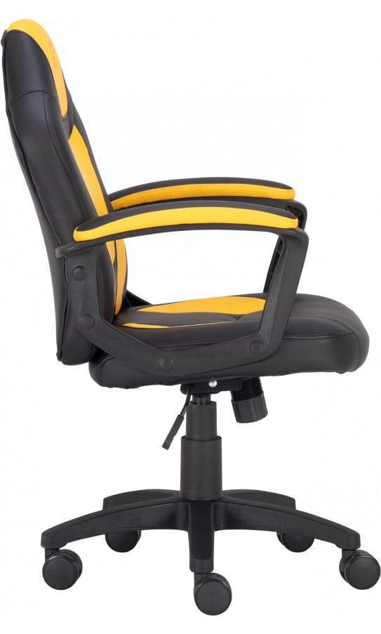 Фото - Кресло для геймеров GT Racer X-1414 Black/Yellow (Kids)