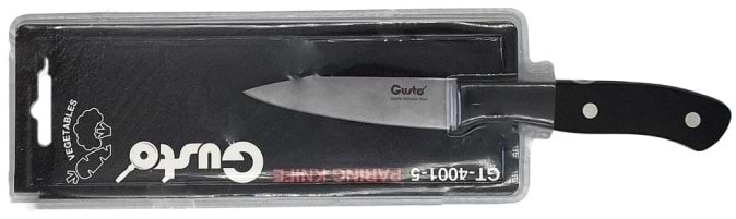 Купить Нож для овощей Gusto GT-4001-5 Classic 8.8 см - Фото 1 Нож для овощей Gusto GT-4001-5 Classic 8.8 см - Фото 1