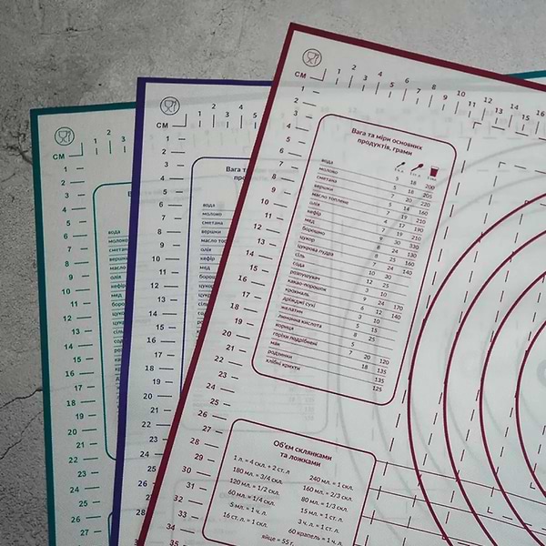 Фото - Коврик для выпечки Gusto GT-4565-2 45х65 см (сиреневый)