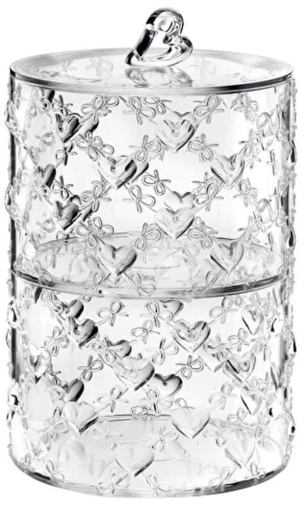 Фото - Конфетница Guzzini из двух емкостей LOVE (11520100)