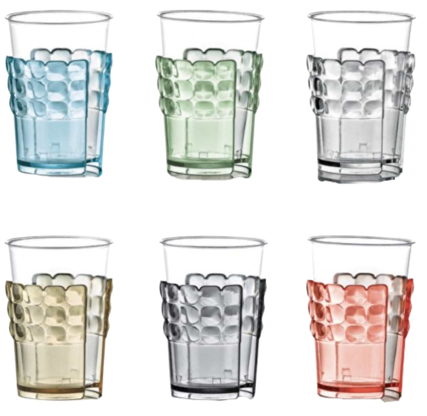 Набір склянок Guzzini TIFFANY 6 шт. (19970052)