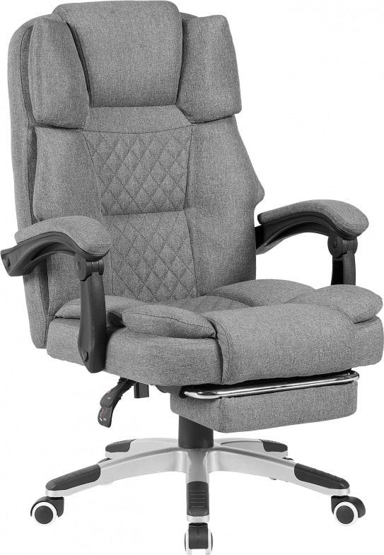 Крісло офісне GT Racer B-2514 Fabric Dark Gray - Фото 1