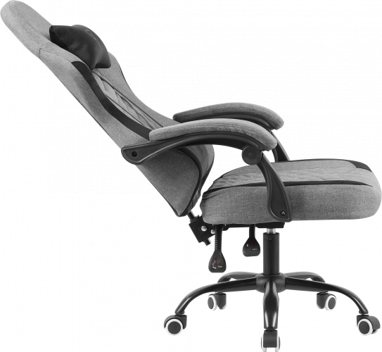 Фото - Крісло для геймерів GT Racer X-2729 Fabric Dark Gray