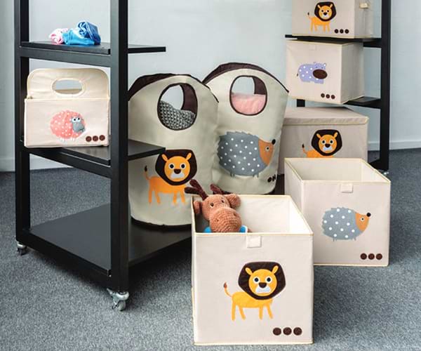 Фото - Коробка для хранения детская Handy Home Обезьяна 33x33x33 см (CH11)