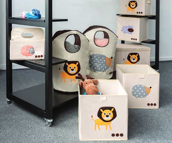 Фото - Коробка для зберігання дитяча Handy Home Бегемот 48x30x30 см (CH10)