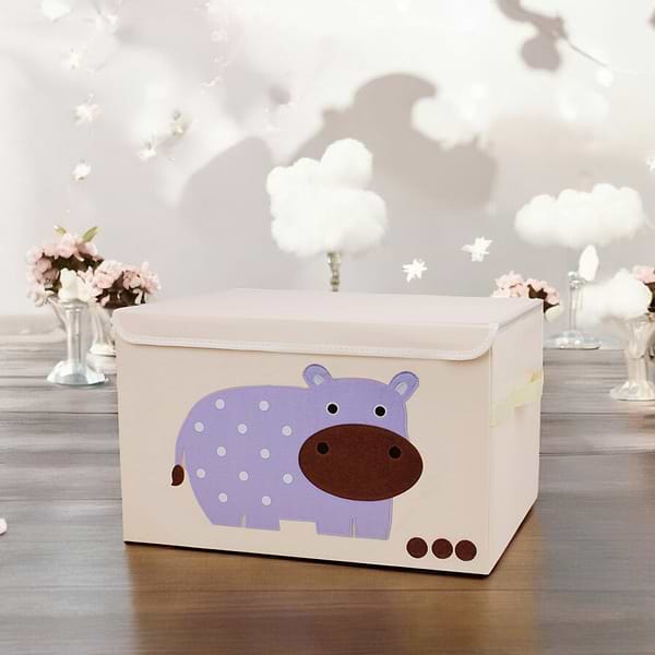 Фото - Коробка для зберігання дитяча Handy Home Бегемот 48x30x30 см (CH10)