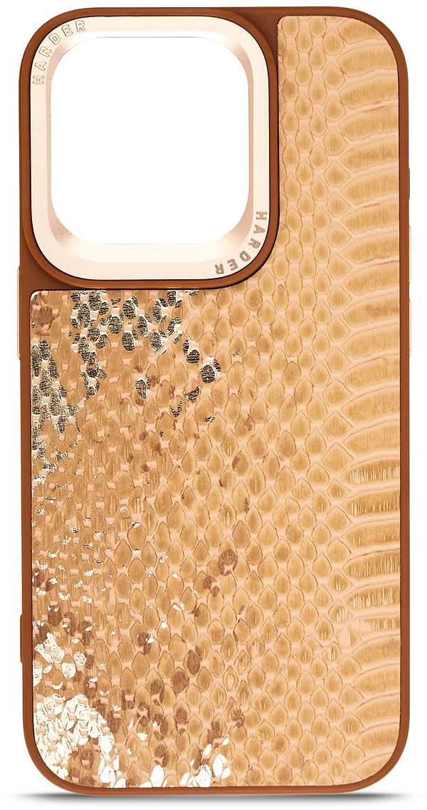 Фото - Чохол для смартфону Harder Snake Pattern for Apple iPhone 14 Pro Beige (ARM76806)
