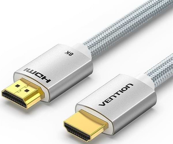 Фото - Кабель HDMI Vention HDMI - HDMI V 2.1 (M/M) 1m Silver (ALCIF)