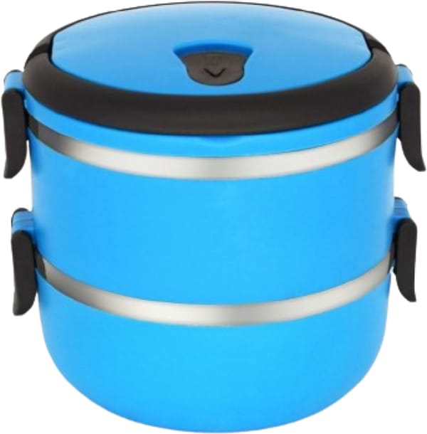 Фото - Термос для продуктов Heinner 0,7+0,7л Blue (HR-F-863-2A)