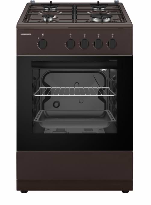 Плита газовая Heinner HFSC-SME50BRW - Фото 1