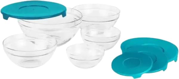 Фото - Набор емкостей для хранения Heinner Vanora 5 шт. (VN- GB1401B) Фото - Набор емкостей для хранения Heinner Vanora 5 шт. (VN- GB1401B)