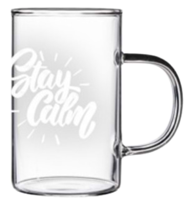 Фото - Набор чашек Herevin POSITIVE PRINT 3x200 мл (180001-007)