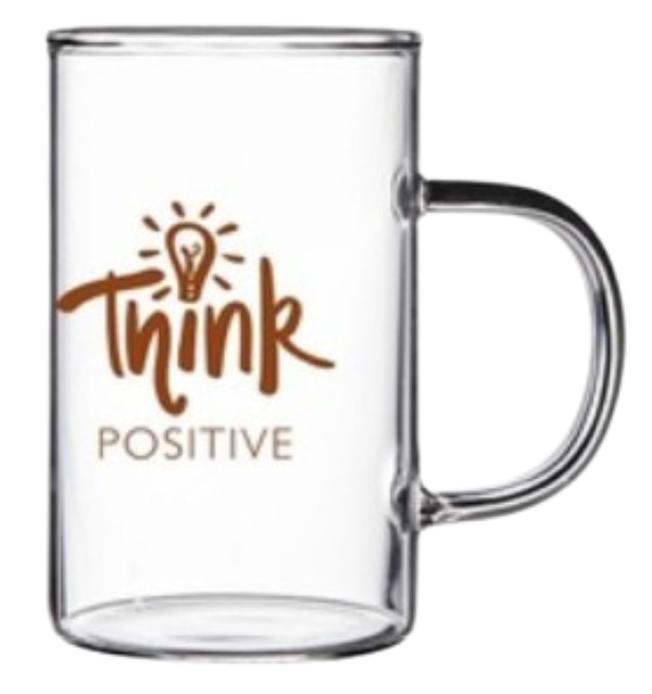 Фото - Набор чашек Herevin POSITIVE PRINT 3x200 мл (180001-007)