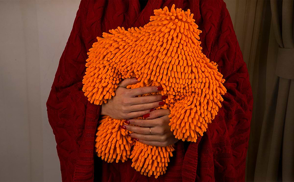 Фото - Плед полуторный Прованс Hit Kosa-01 красный 130х170 (030172)