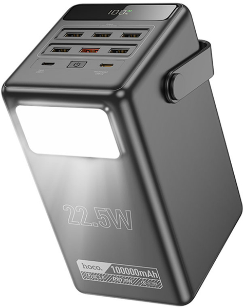 Фото - Батарея мобільна HOCO DB03 Endure 22.5W 100 000mAh Black