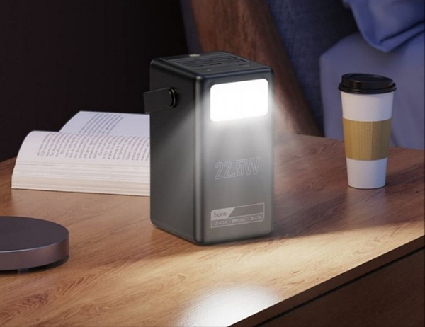 Фото - Батарея мобільна HOCO DB03 Endure 22.5W 100 000mAh Black