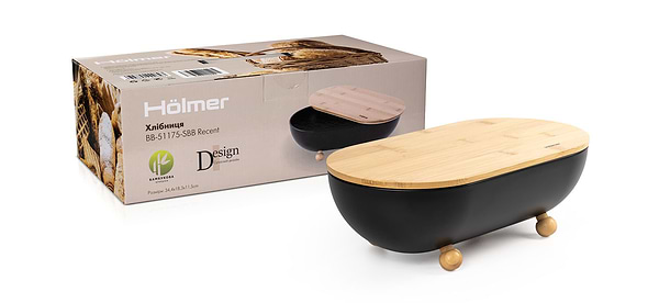 Фото - Хлібниця Holmer BB-51175-SBB Recent