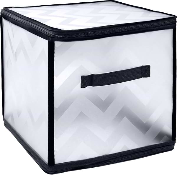 Фото - Короб для хранения Homax складной на молнии Zigzag 30x30x30 см (ZSH23XL)