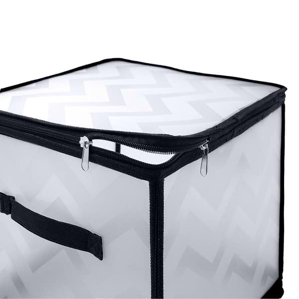 Фото - Короб для хранения Homax складной на молнии Zigzag 30x30x30 см (ZSH23XL)