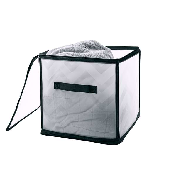 Фото - Короб для хранения Homax складной на молнии Zigzag 30x30x30 см (ZSH23XL)