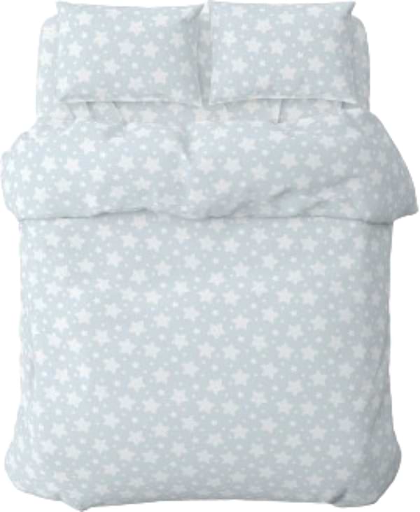 Фото - Комплект постельного белья Home Line Звезды в горох св.голубой/Паркет св.голубой (183206) Фото - Комплект постельного белья Home Line Звезды в горох св.голубой/Паркет св.голубой (183206)
