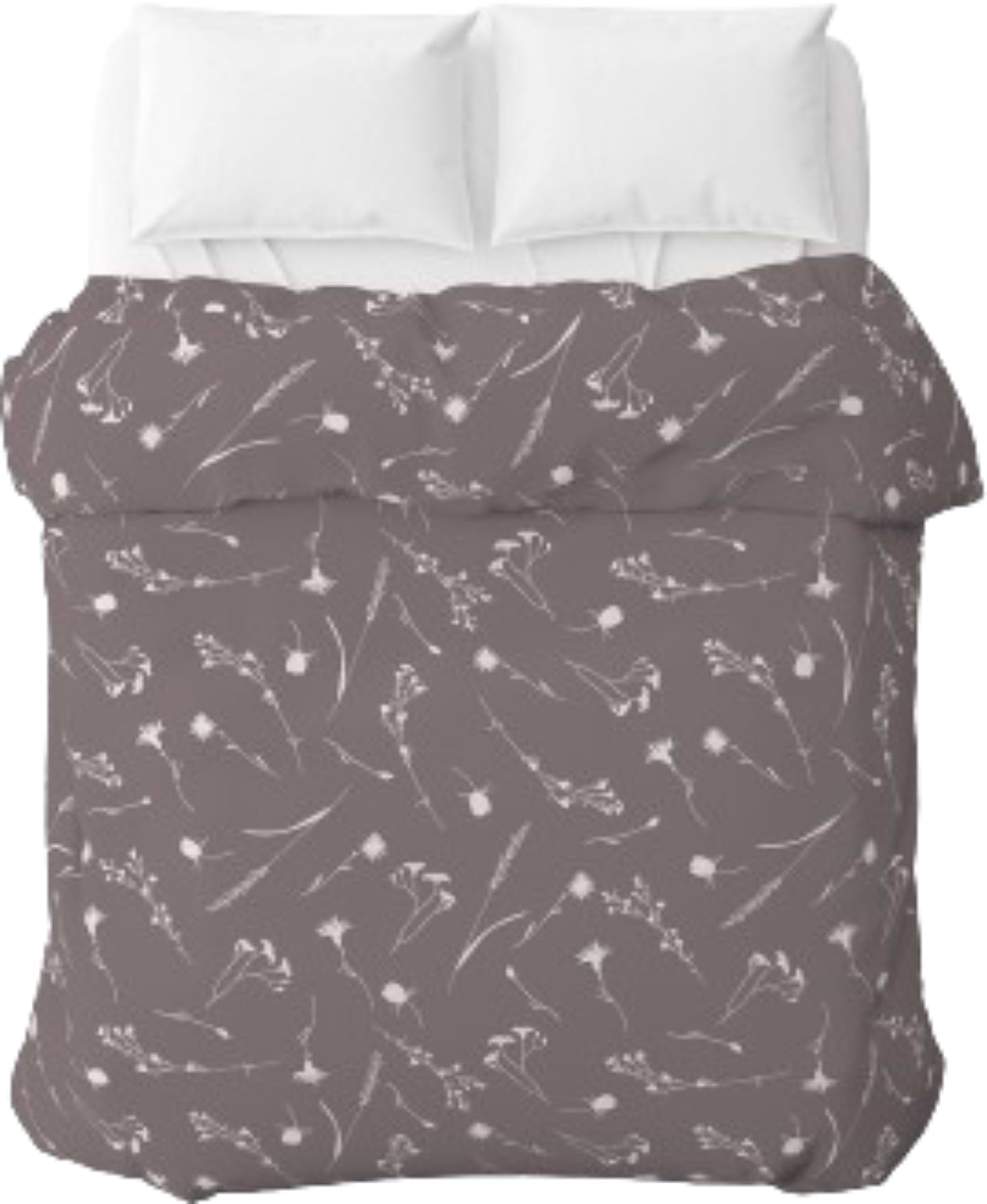 Підковдра полуторна Home Line 145х215 Волошки світлі на т-ліловому (183216)