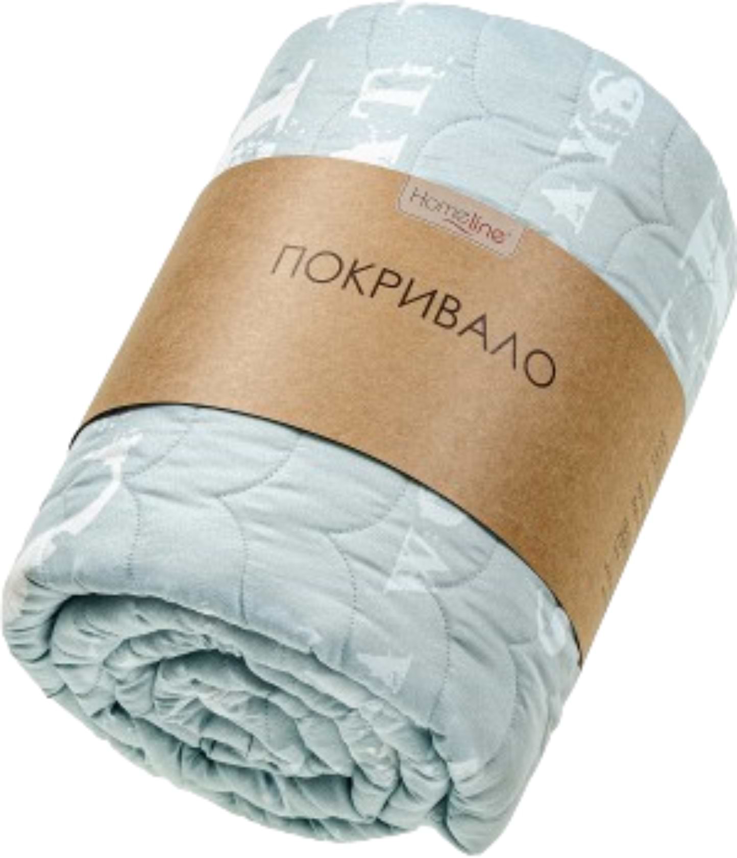 Покривало двоспальне Home Line 160Х210 ментол (183985)