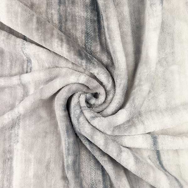 Фото - Плед двоспальний Home Line Принт сірий градієнт (164496)