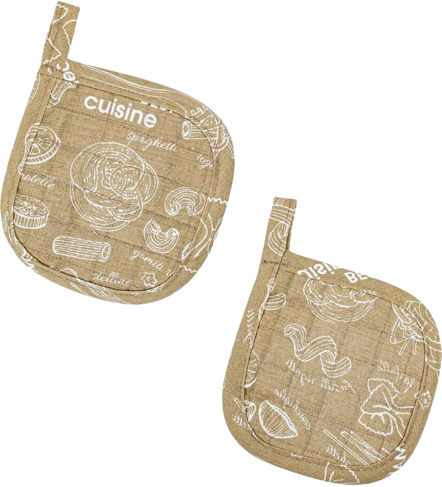 Набір прихваток Home Line Паста бежевий 2 шт. (176798)