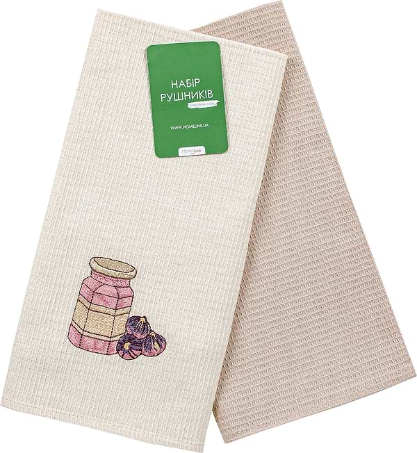 Фото - Набір рушників Home Line 45х60 Банка з джемом 2 шт. (167084)