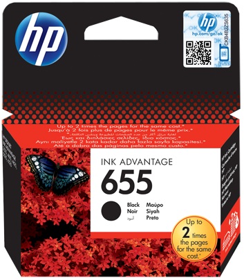 Картриджі для струменевих принтерів HP HP CZ109AE №655 Black Magenta - Фото 1