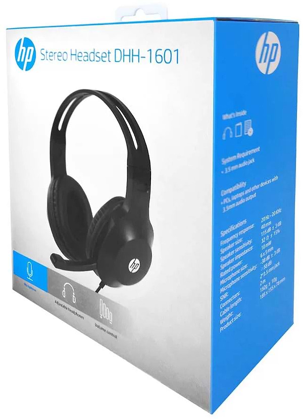 Фото - Гарнитура проводная HP DHH-1601 Black