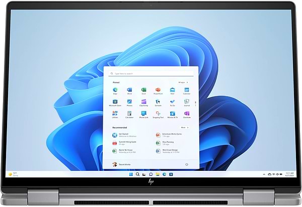 Фото - Ноутбук HP Envy x360 14-fc0023ua (A0NL4EA) Meteor Silver