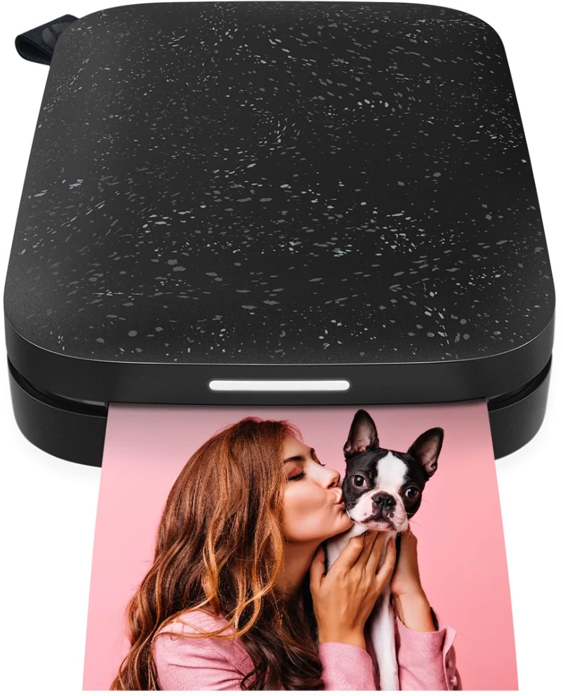 Фотопринтер HP Sprocket Black (HPISPB) - Фото 1