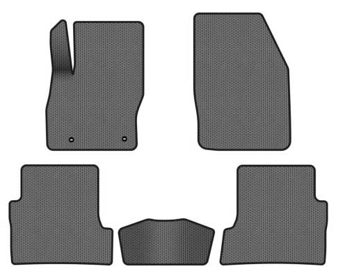 EVA коврики в салон авто EVAtech для Focus (C307) 3-doors AT Ford 2005-2010 2 поколение Htb EU FD32205CV5TL2SGB