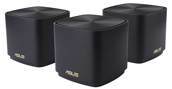 Фото - MESH система WiFi6 Asus ZenWiFi XD4 Plus Black (3-Pack)