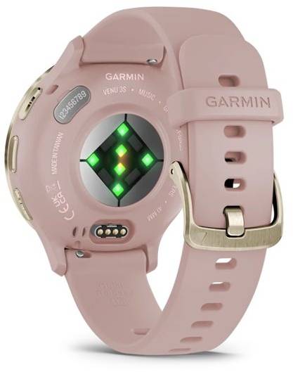 Фото - Смарт-часы Garmin Venu 3S Dust Rose+Soft Gold (010-02785-03)