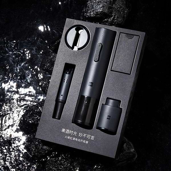 Фото - Штопор HuoHou 4 в 1 Electric Bottle Openner Deluxe Set (HU0090)