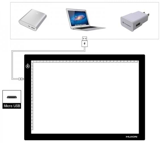 Фото - Уцінка - Графічний планшет Huion L4S #