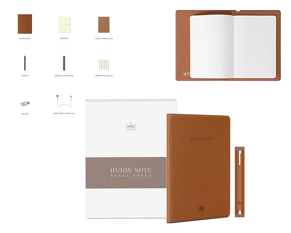 Фото - Графічний планшет Huion Note USB-C, Brown (X-10)