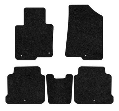 Фото - Коврики ворсовые в салон авто EVAtech Standard для Hyundai Sonata (LF) Hybrid 2014-2019 7 поколение Sedan USA черный кант HY43551CGK5KH5VEB