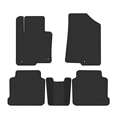 Фото - Килимки ворсові в салон авто EVAtech Standard для Hyundai Sonata (LF) Hybrid 2014-2019 7 покоління Sedan USA чорний кант HY43551CVB5KH3VEB