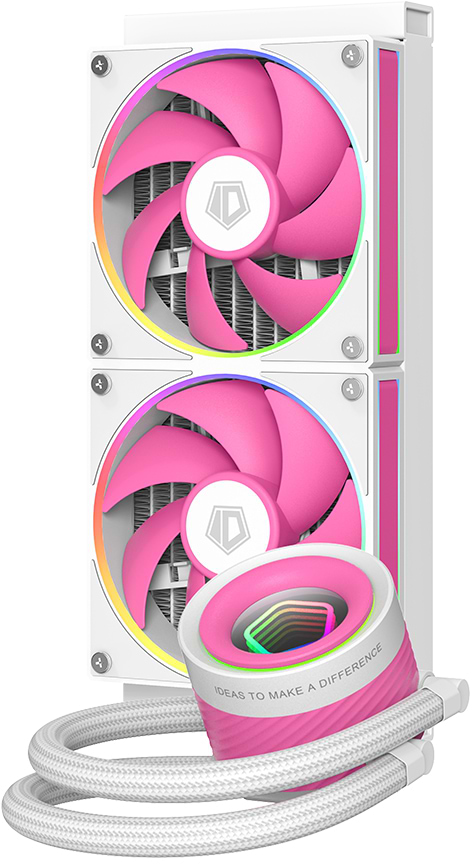 Фото - Водяна система охолодження ID-Cooling FX240 INF Pink