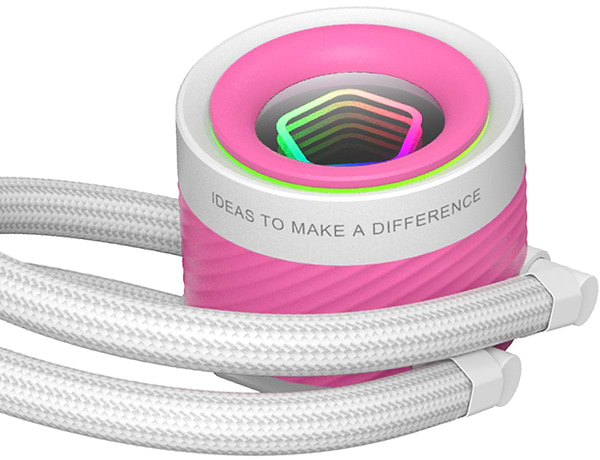 Фото - Водяна система охолодження ID-Cooling FX240 INF Pink