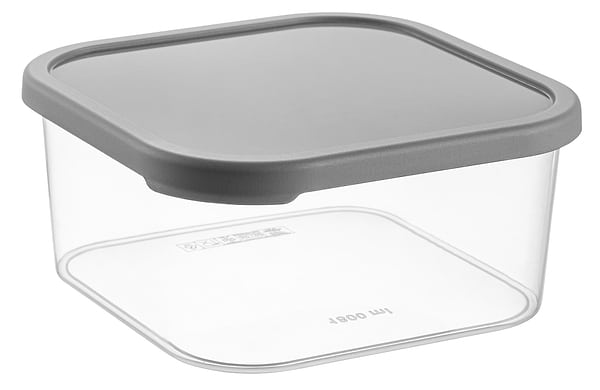 Фото - Емкость для хранения Idea Home Quick Box Gray 1.8л (00813 Gray) Фото - Емкость для хранения Idea Home Quick Box Gray 1.8л (00813 Gray)