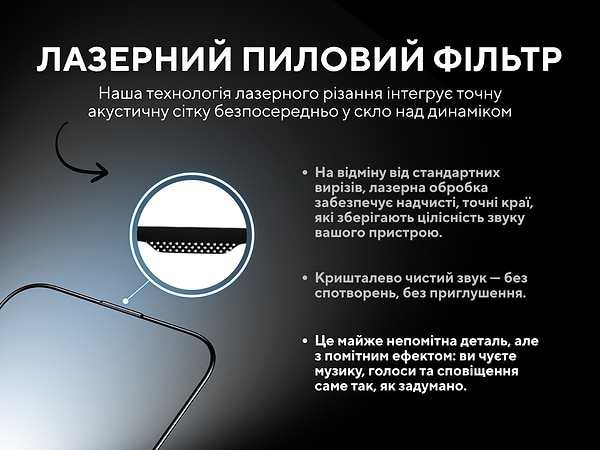 Фото - Захисне скло для смартфону ILera Sapphire Ultra + Glass for iPhone 14 Pro (iLSPDL+14Pr)