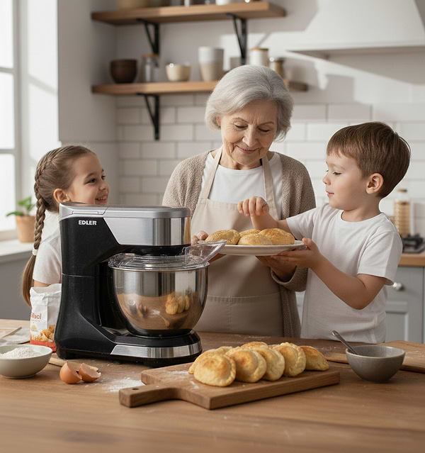 Фото - Кухонная машина Edler EDFP-7702